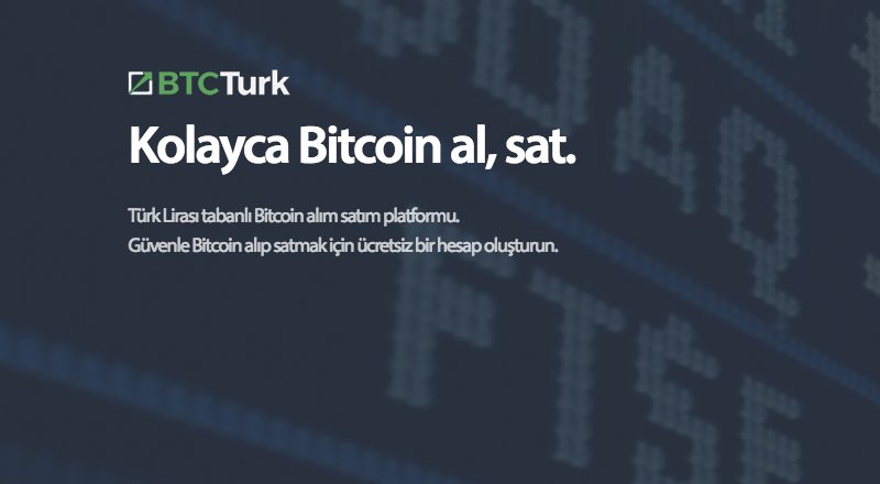 Bitcoin borsası BTCTurk yeniden hizmet vermeye başladı!