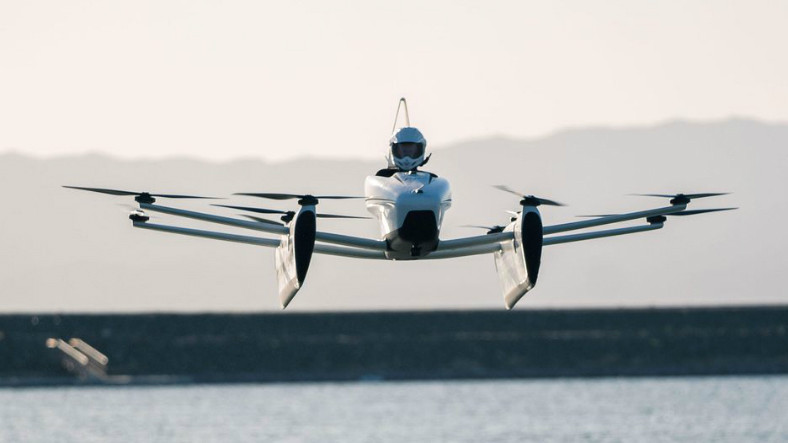 Geleceğin Tek Kişilik Hava Aracı Kitty Hawk Flyer