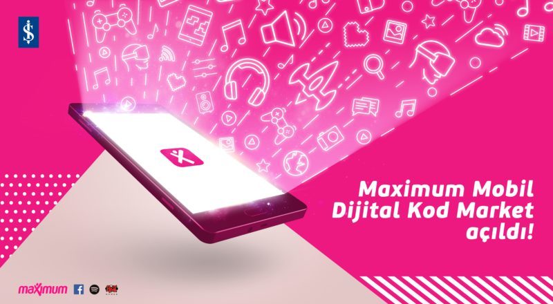 Maximum Mobil yeni özelliği Dijital Kod Market’i açtı
