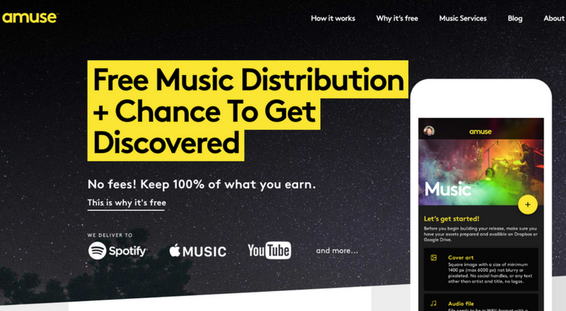 Ücretsiz müzik dağıtım hizmeti Amuse, 15,5 milyon dolarlık yatırım aldı