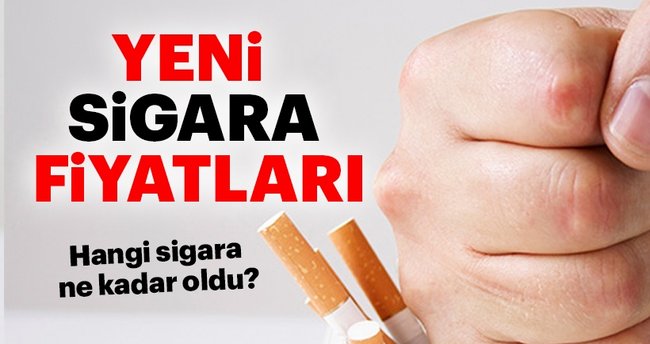 Son dakika haberi: Sigaraya zam geldi! Yeni sigara fiyatları ne kadar oldu? 6 Nisan 2019 sigara zammı ile yeni fiyat listesi