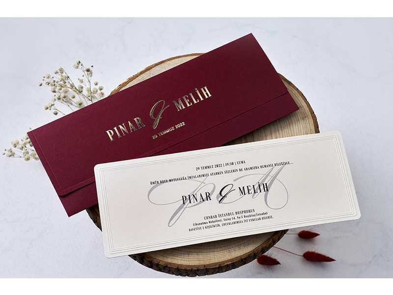 Yılın En Moda Davetiye Seçenekleri